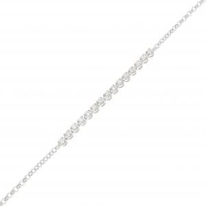 K18WG ダイヤモンド ブレスレット 0.30CT