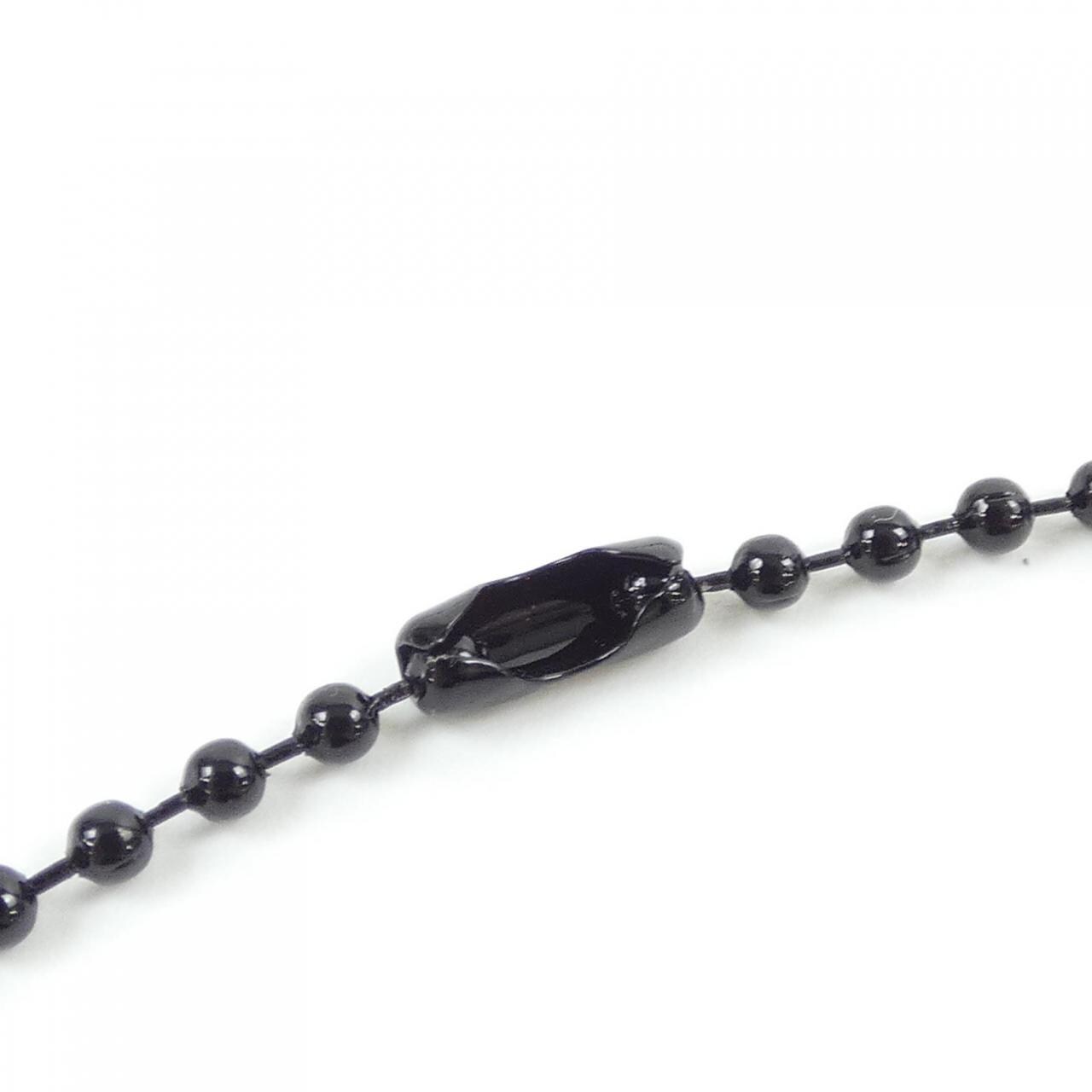 クロムハーツ CHROME HEARTS CH CRS SML PLSTC MATTE BLK GLR BALL CHAI 604175364AHXXXX445 ペンダント