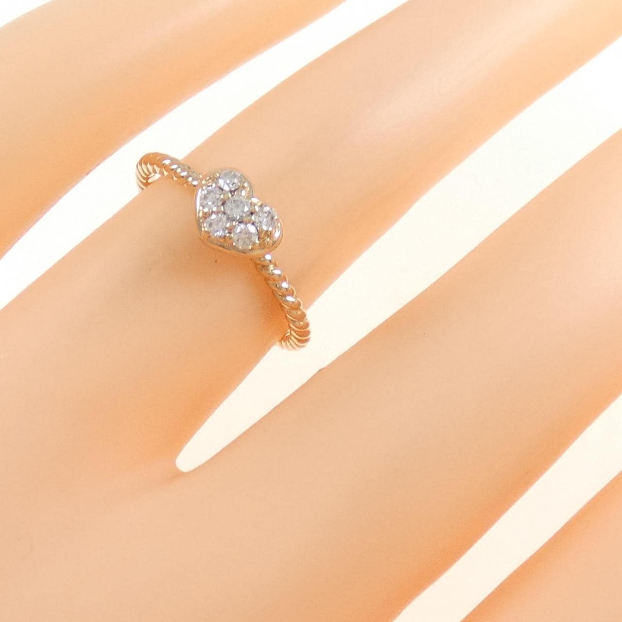 ポンテヴェキオ 2009年クリスマスコレクション リング 0.12CT