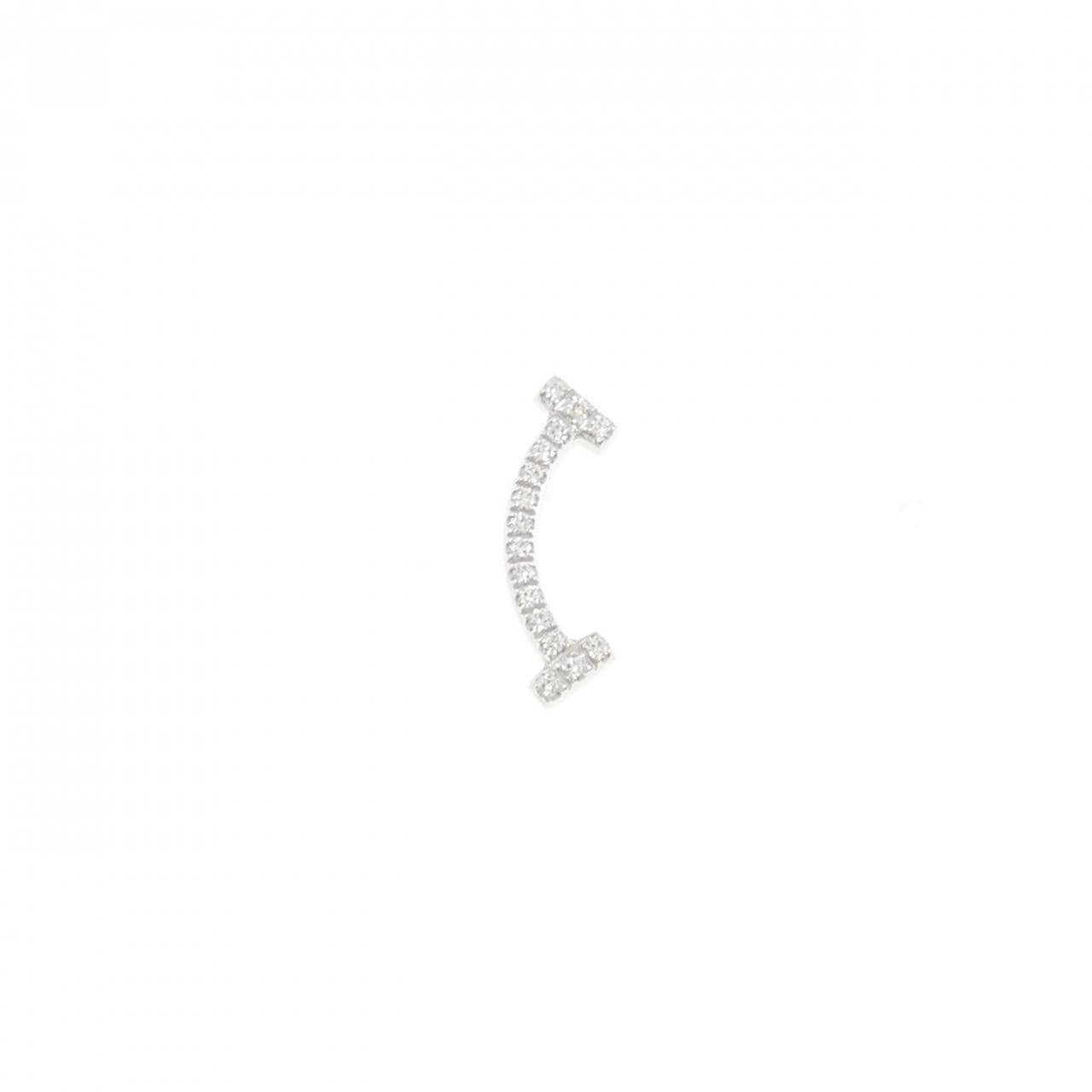 ティファニー Tスマイル ピアス 片耳