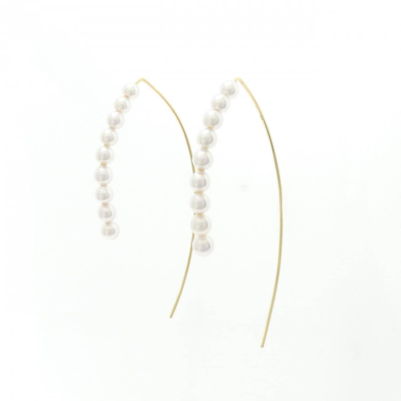 K18YG アコヤパール ピアス