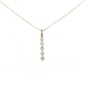 K18PG ダイヤモンド ネックレス 0.30CT