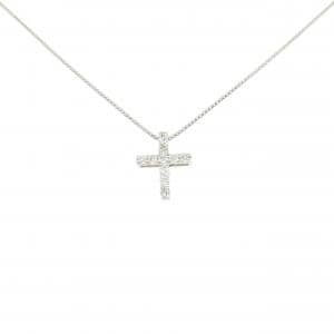 PT900/PT850 ダイヤモンド ネックレス 0.12CT