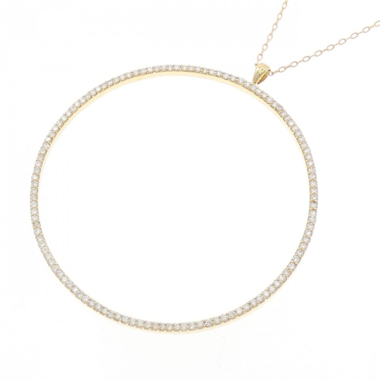 K18YG ダイヤモンド ネックレス 1.00CT