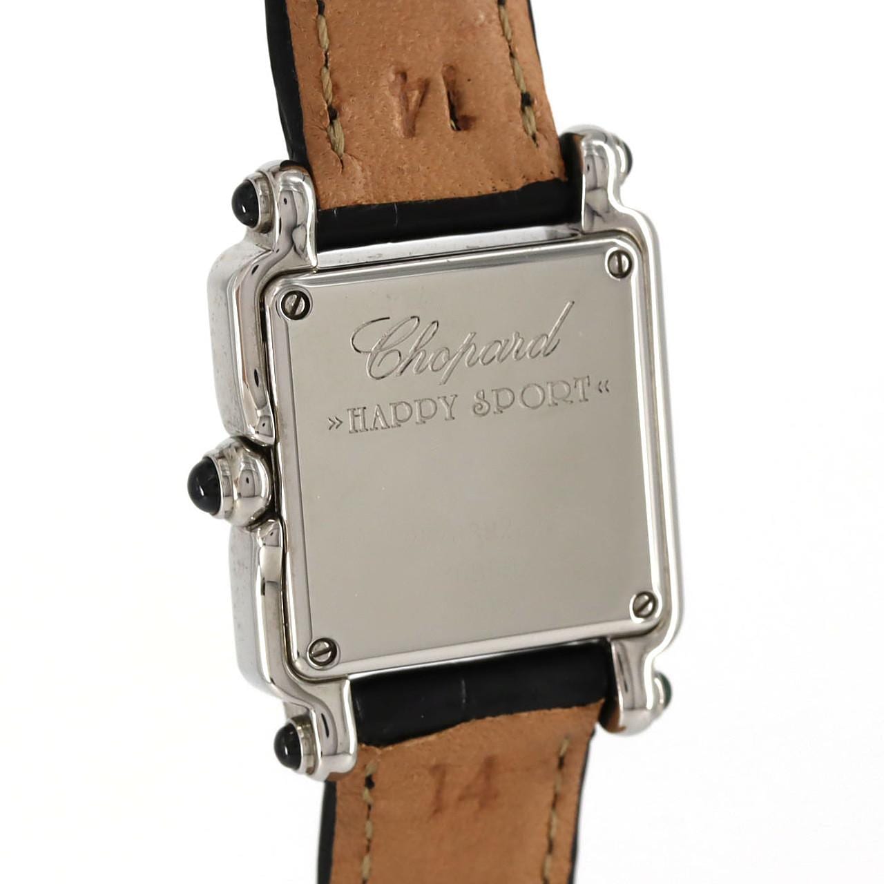 【ノーメンテナンス還元価格】ショパール ハッピースポーツスクエア･5P 27/8892-23 SS クォーツ