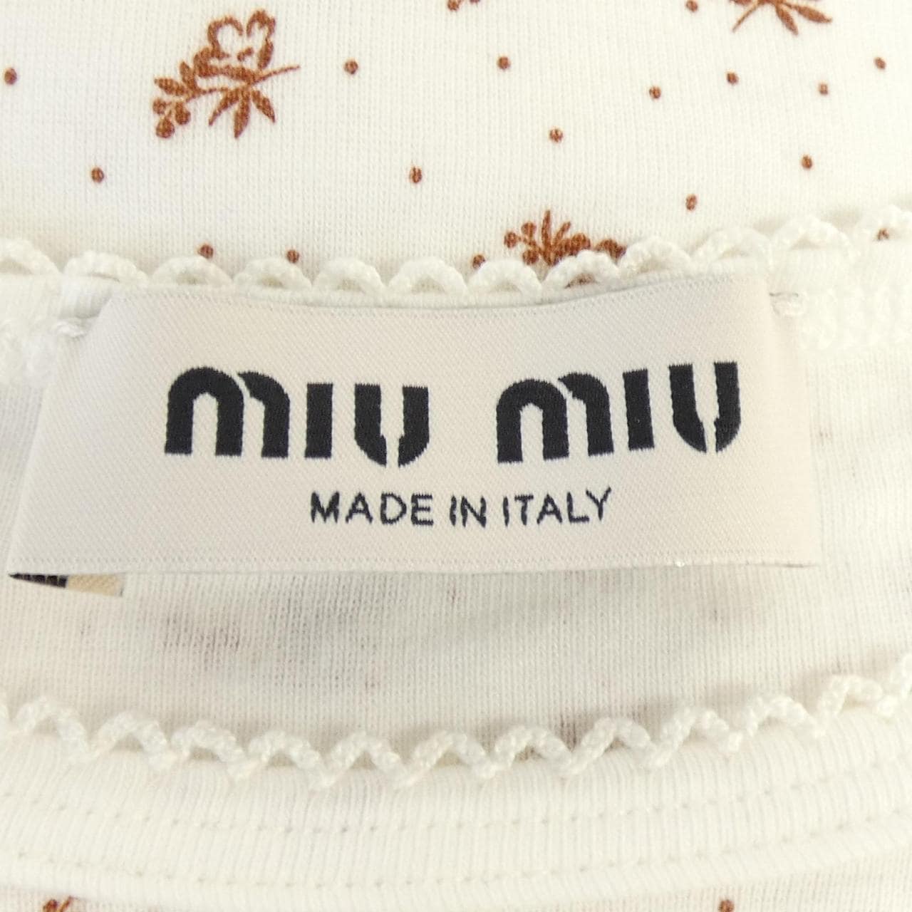 ミュウミュウ MIU MIU MJA914 SOOO 18ZU カットワンピース