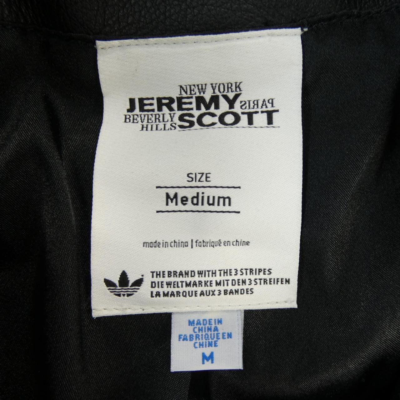 ジェレミースコット JEREMY SCOTT レザーライダースジャケット
