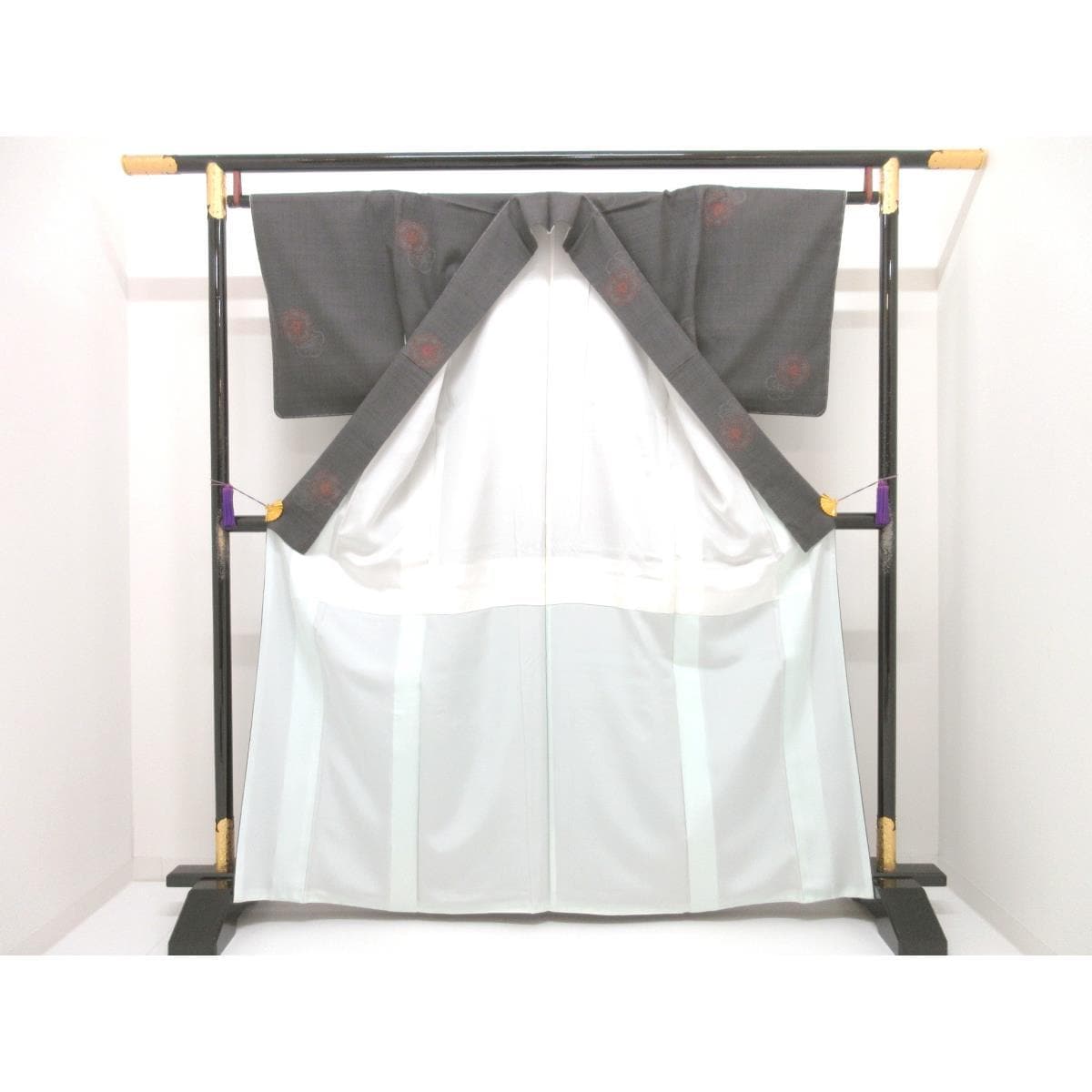 【未使用品】紬　１００山【結城紬】