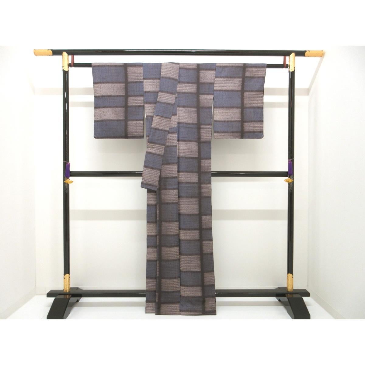 【未使用品】小紋　総絞り