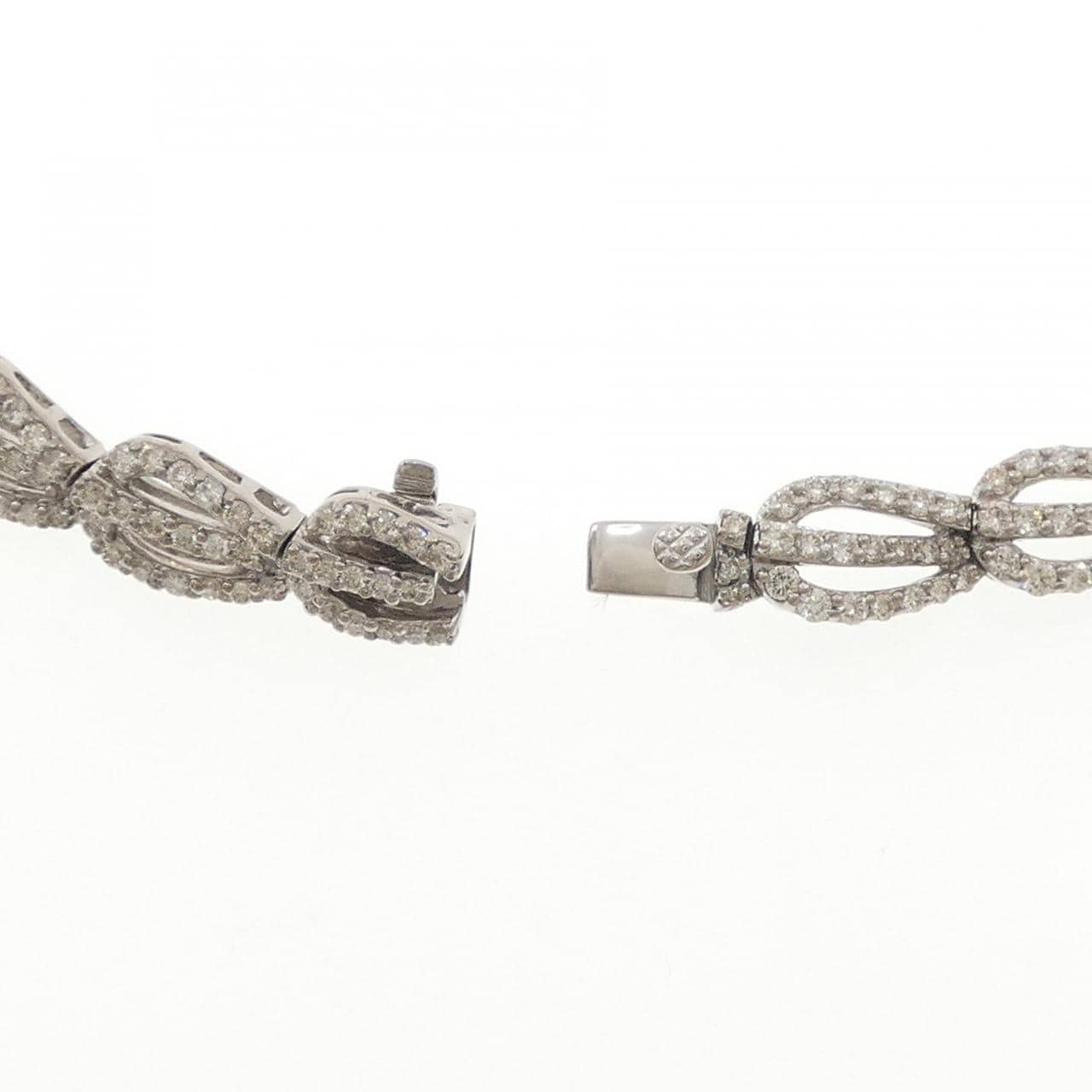 K18WG ダイヤモンド ネックレス 15.87CT