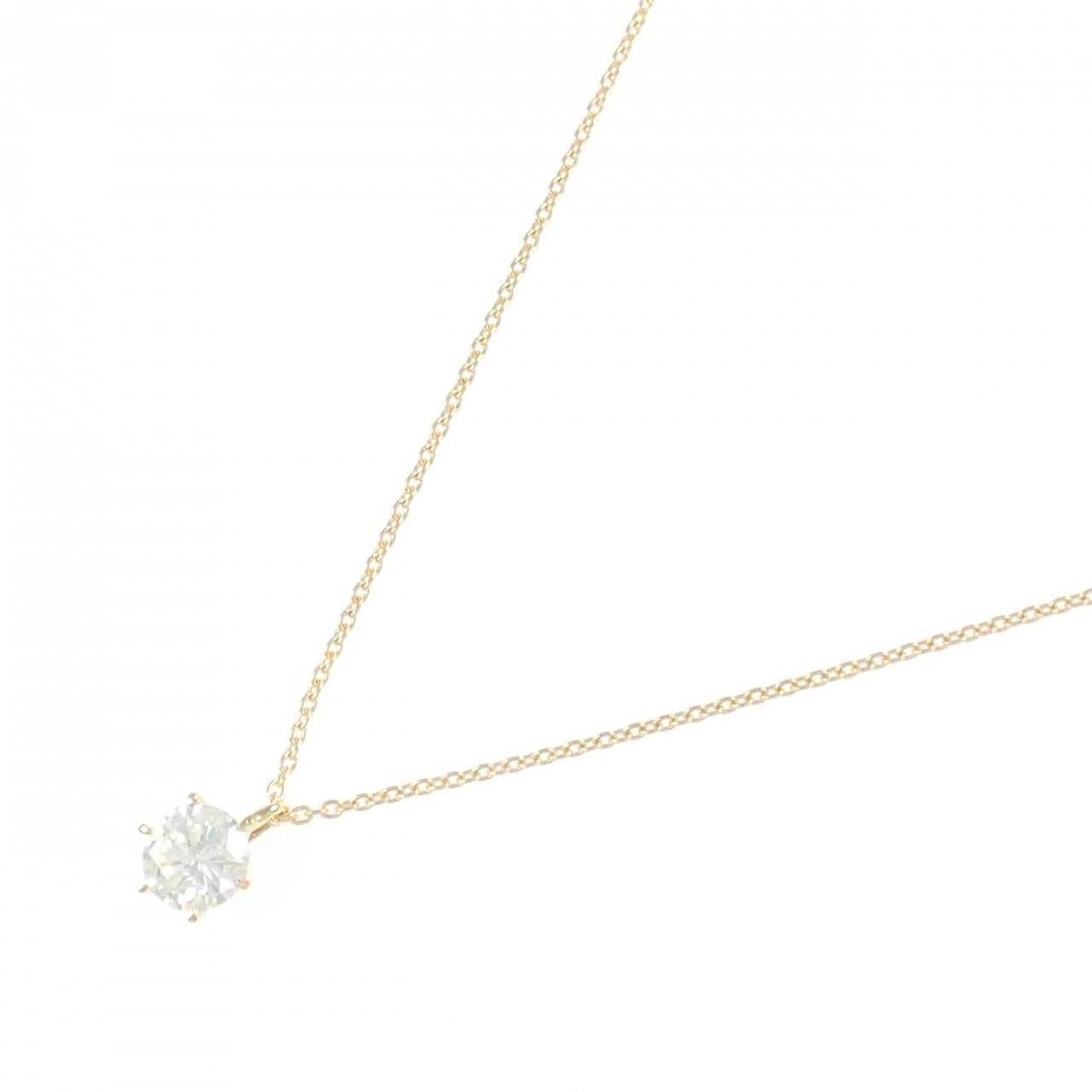 【リメイク】K18YG ダイヤモンド ネックレス 0.414CT H I1 Good