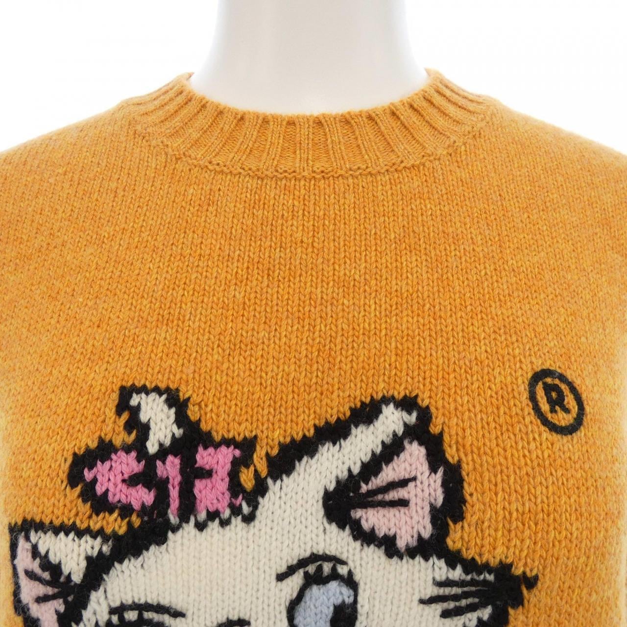 ミュウミュウ MIU MIU DISNEY おしゃれキャット MML181 1TIF ニット