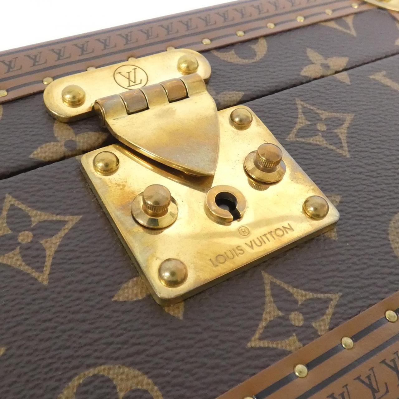 ルイヴィトン モノグラム コフレ トレゾール 24cm M10137 ジュエリーケース