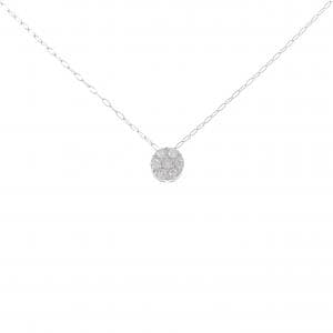 K10WG ダイヤモンド ネックレス 0.10CT