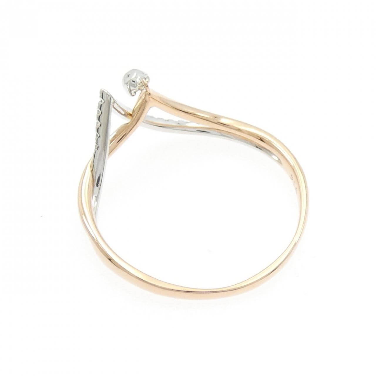 K18PG/K18WG ダイヤモンド リング 0.14CT