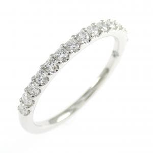 PT950 ハーフエタニティ ダイヤモンド リング 0.30CT
