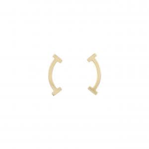 ティファニー Tスマイル ピアス