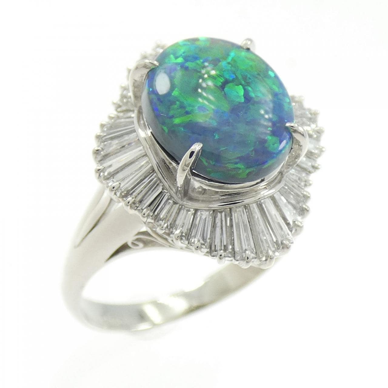 PM900 ブラックオパール リング 2.07CT