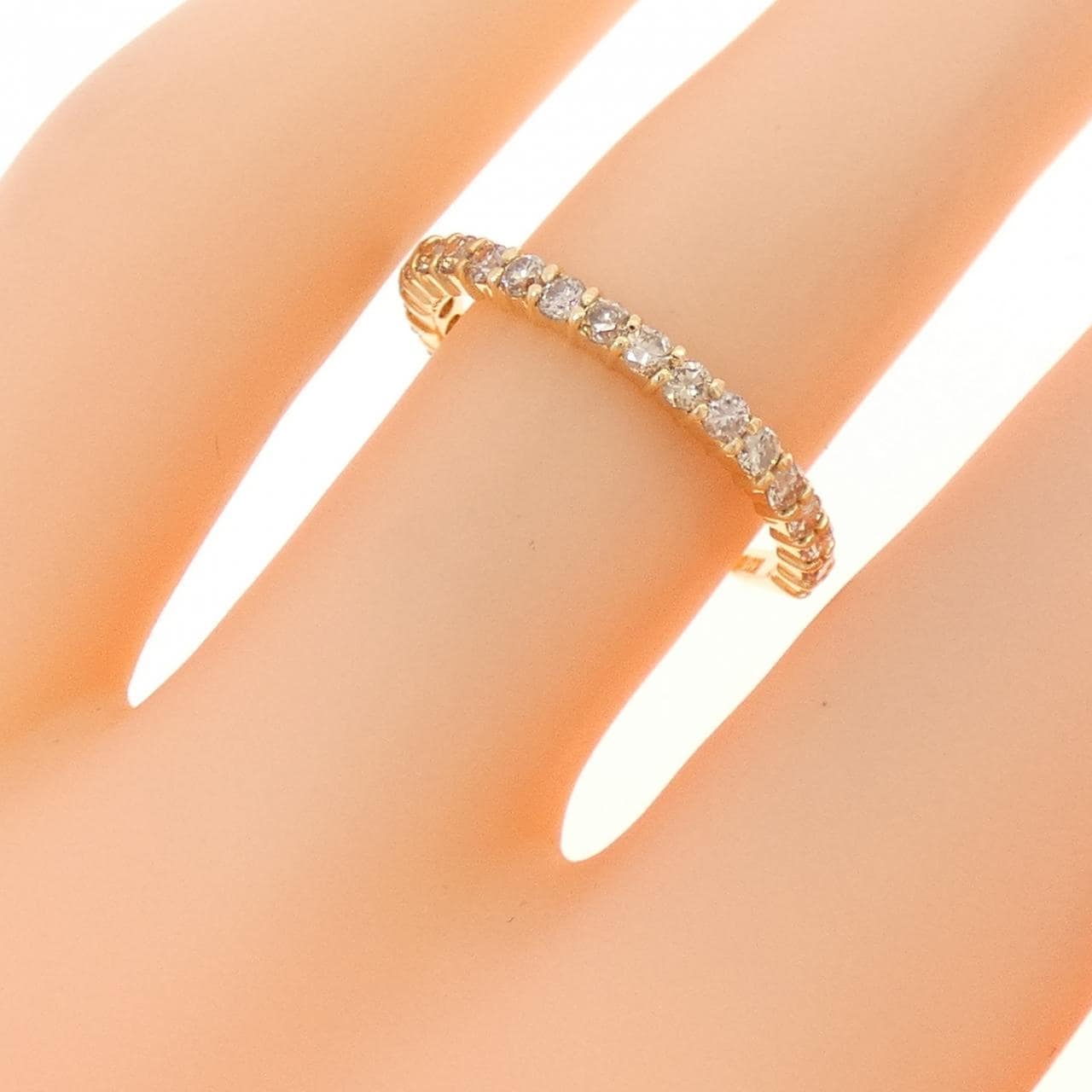K18YG ダイヤモンド リング 0.50CT