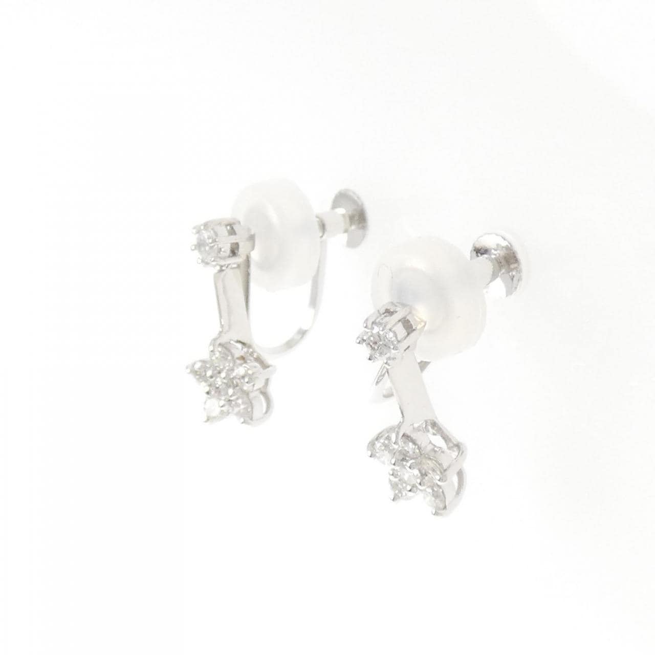 ポンテヴェキオ ダイヤモンド イヤリング 0.48CT