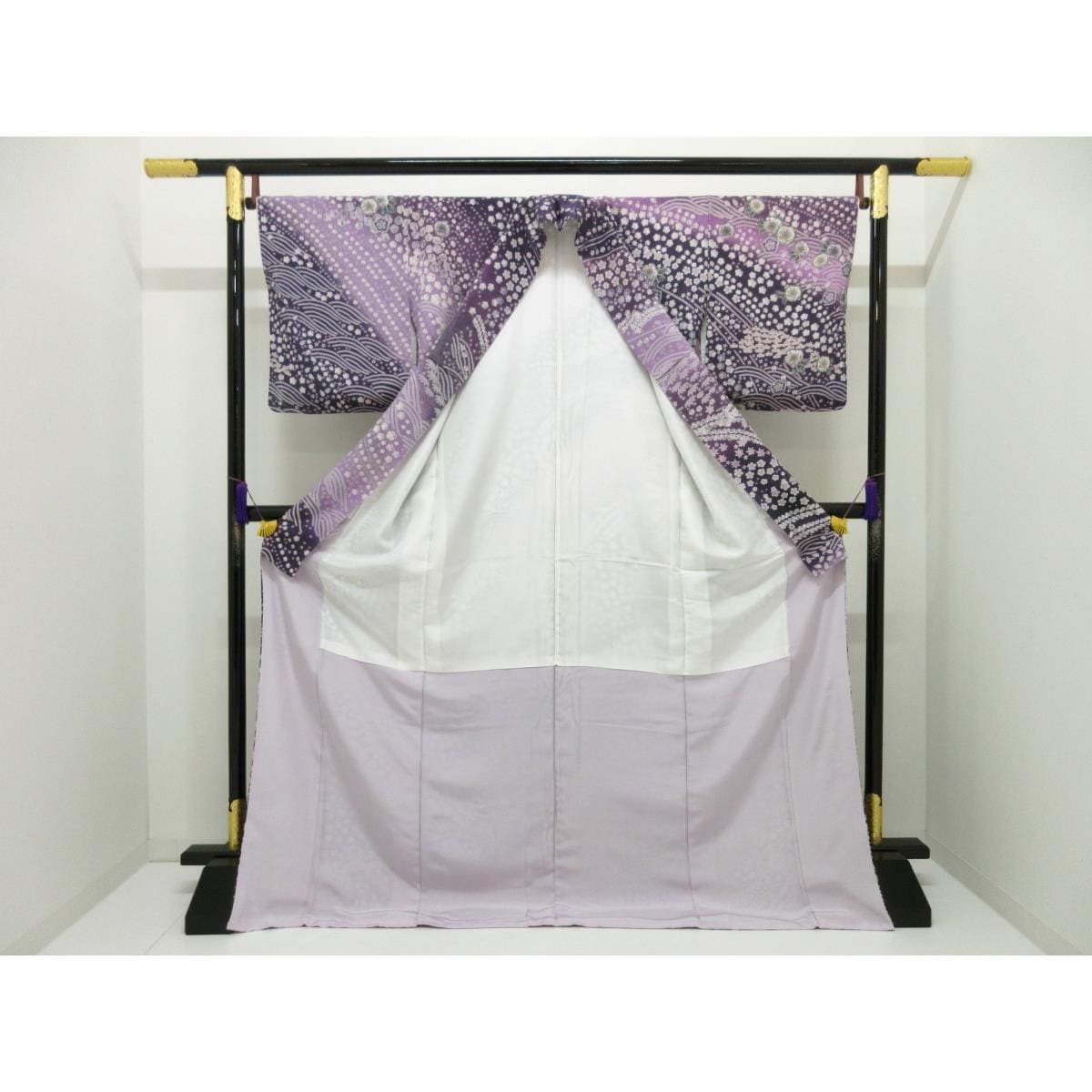 【未使用品】訪問着 友禅加工ボカシ染