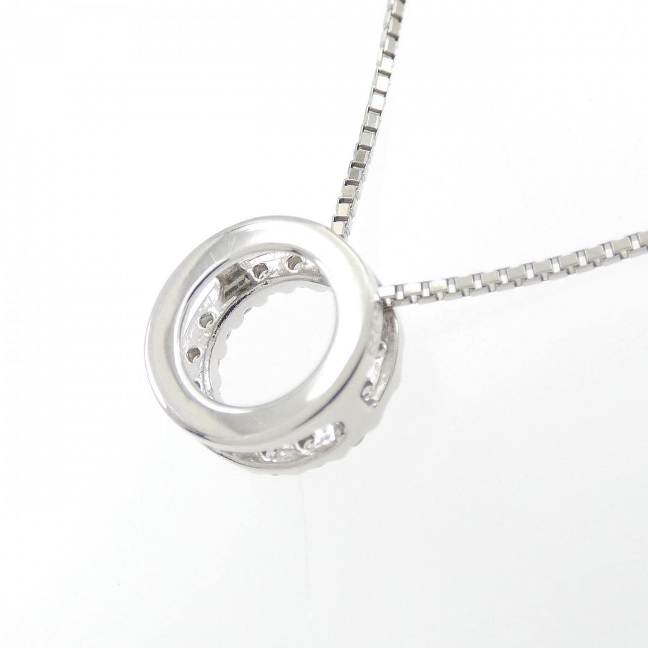 PT ダイヤモンド ネックレス 0.11CT