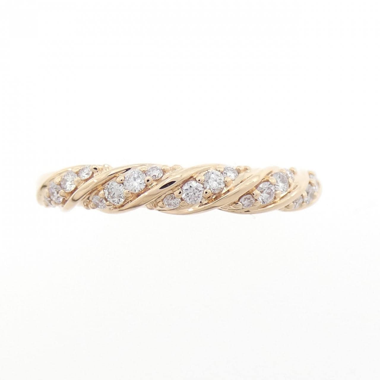 K18PG ピンクダイヤモンド リング 0.20CT
