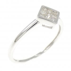 K18WG ダイヤモンド リング 0.20CT