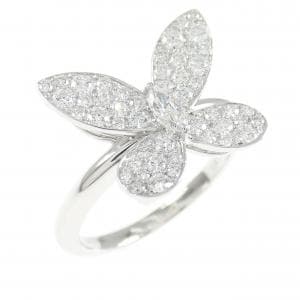 グラフ パヴェ バタフライ シルエット リング