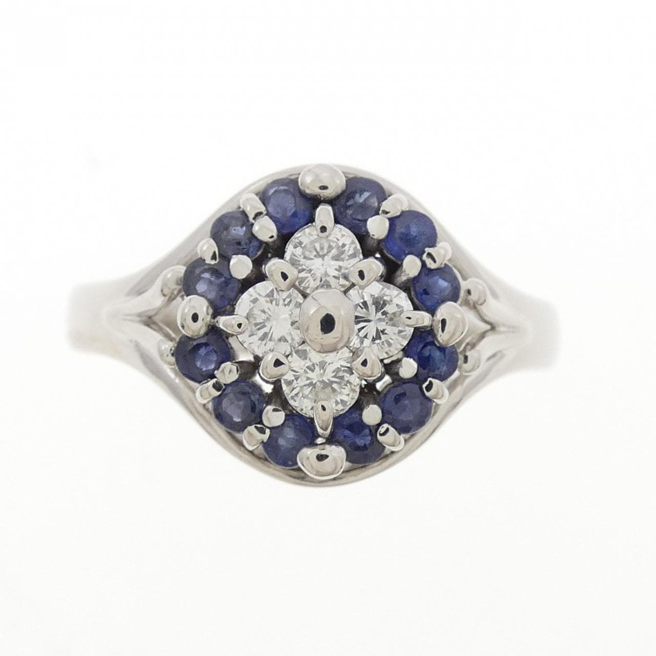 PT900 サファイヤ リング 0.33CT