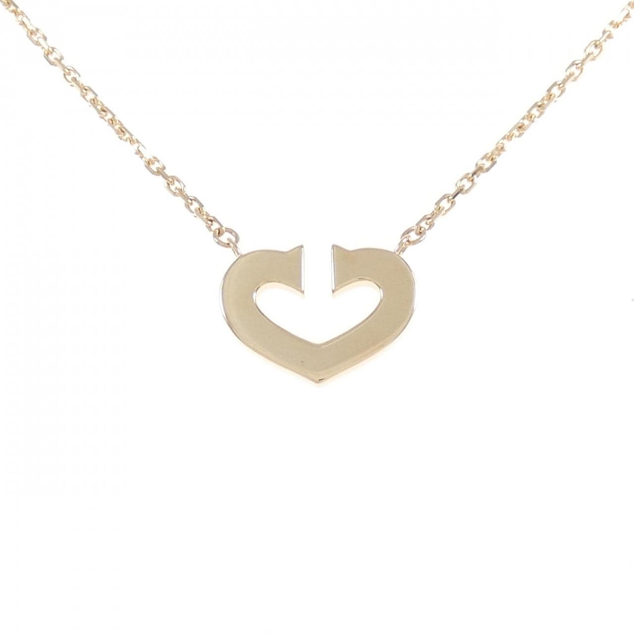 Cartier C heart necklace