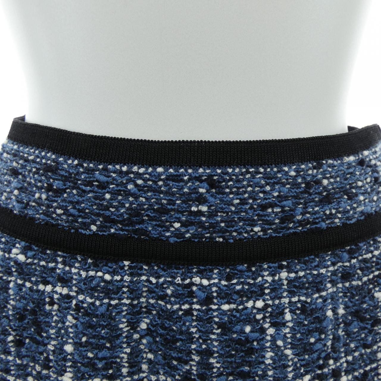 クリスチャンディオール CHRISTIAN DIOR カナージュコットンブレンドツイード 514J03A7521 スカート