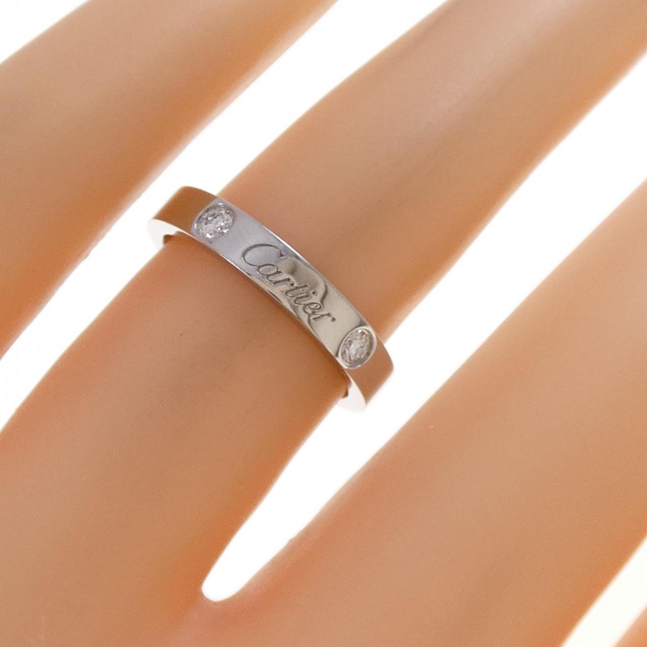 Cartier結婚 2P 戒指