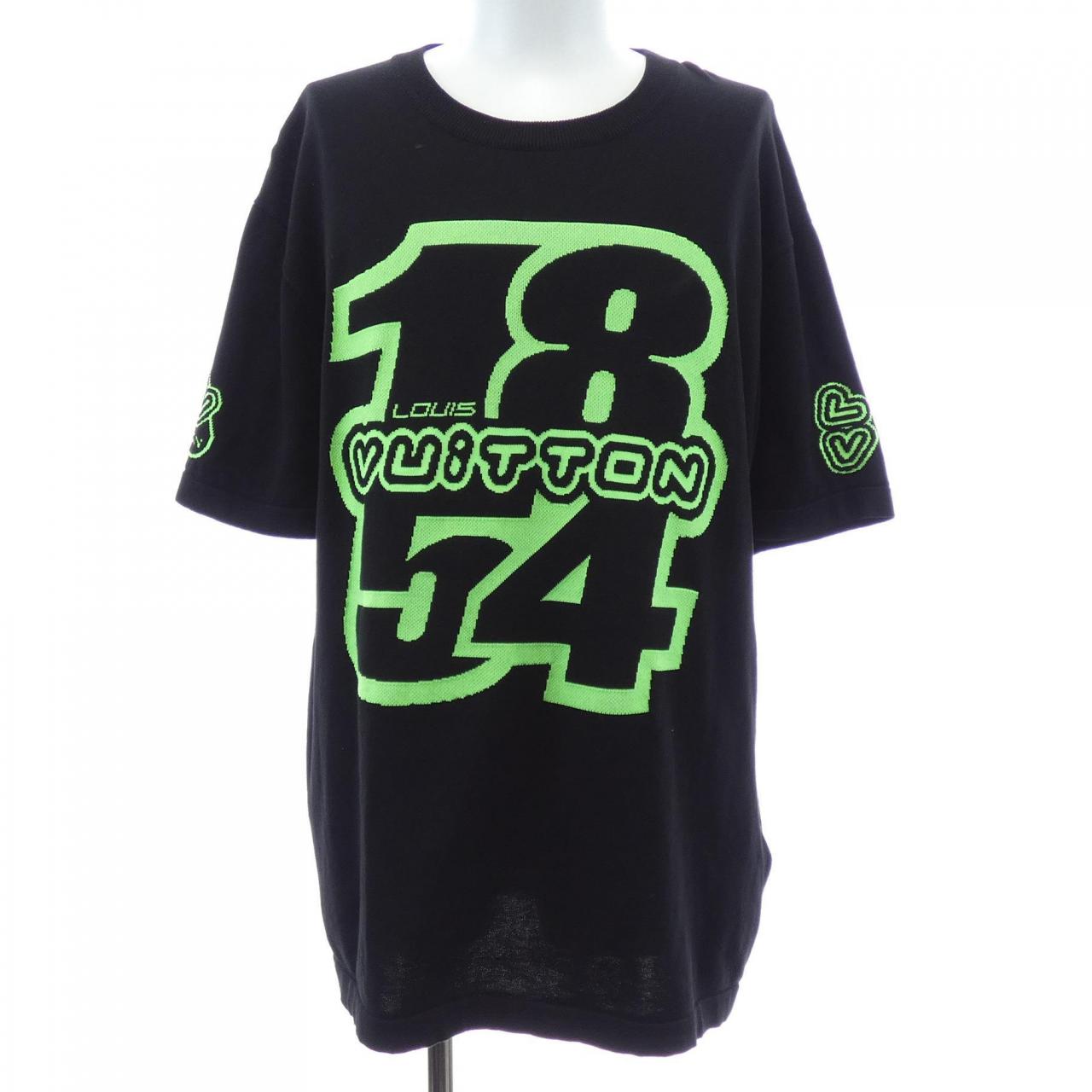 ルイヴィトン LOUIS VUITTON LV 1854グラフィックニットTシャツ HNN78WZTD Tシャツ
