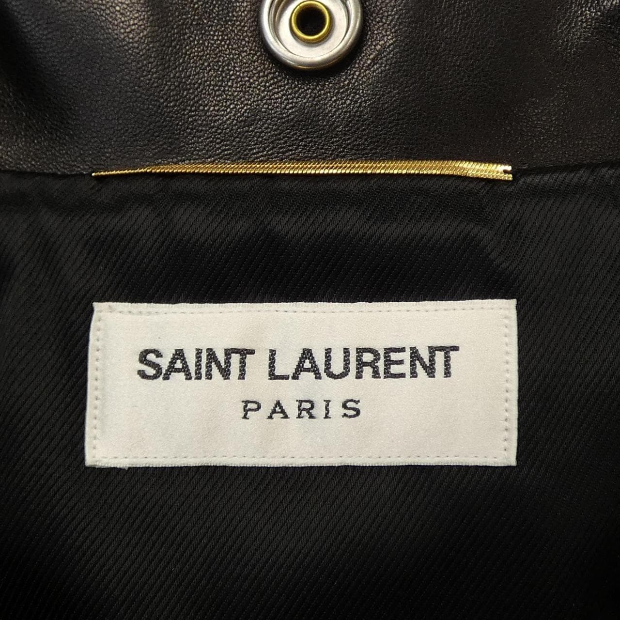 サンローラン SAINT LAURENT クラシックモーターサイクル 397287 Y5YA2 レザーライダースジャケット