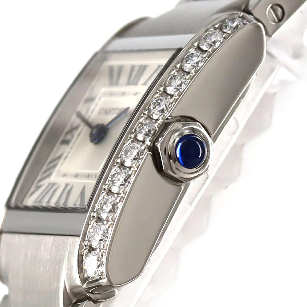 カルティエ タンクフランセーズSM/D W4TA0020 SS クォーツ