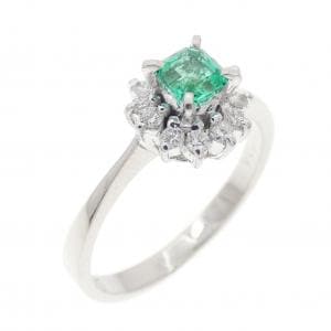 PT900 エメラルド リング 0.21CT