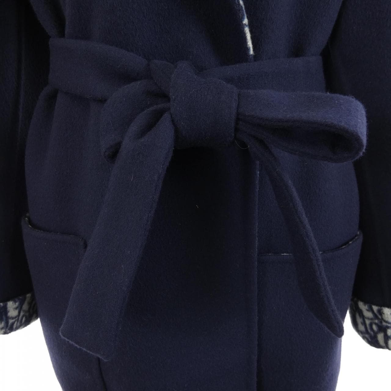 クリスチャンディオール CHRISTIAN DIOR ディオール オブリーク ダブルフェイス 110M36A1375 コート