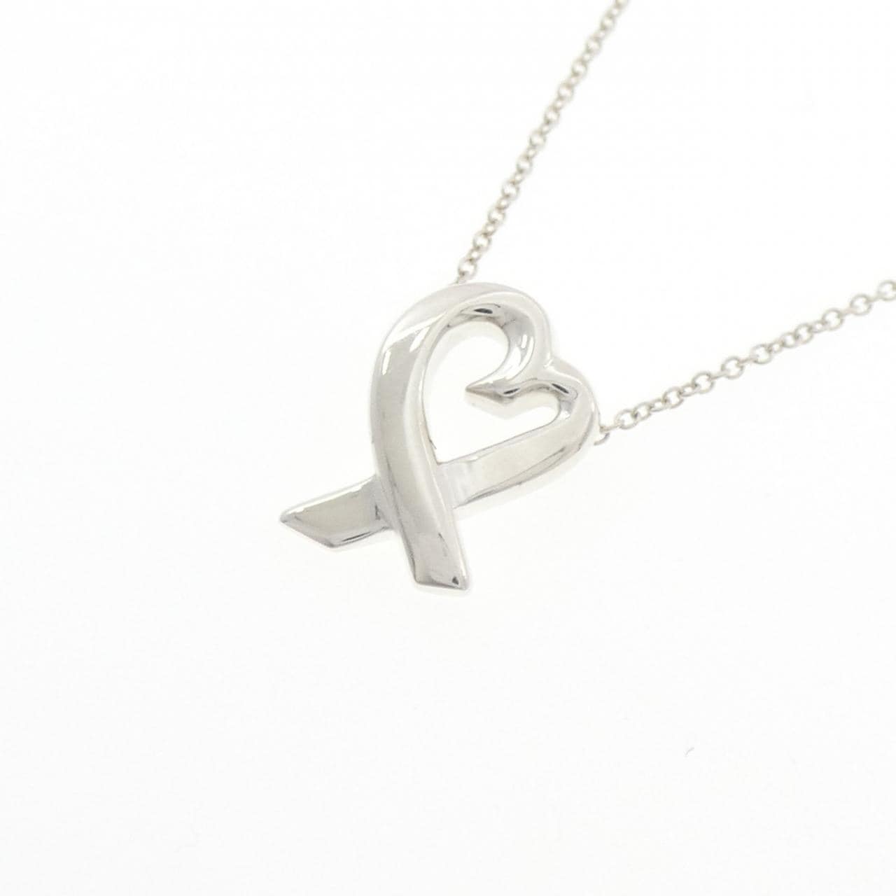 ティファニー ラビングハート スモール ネックレス