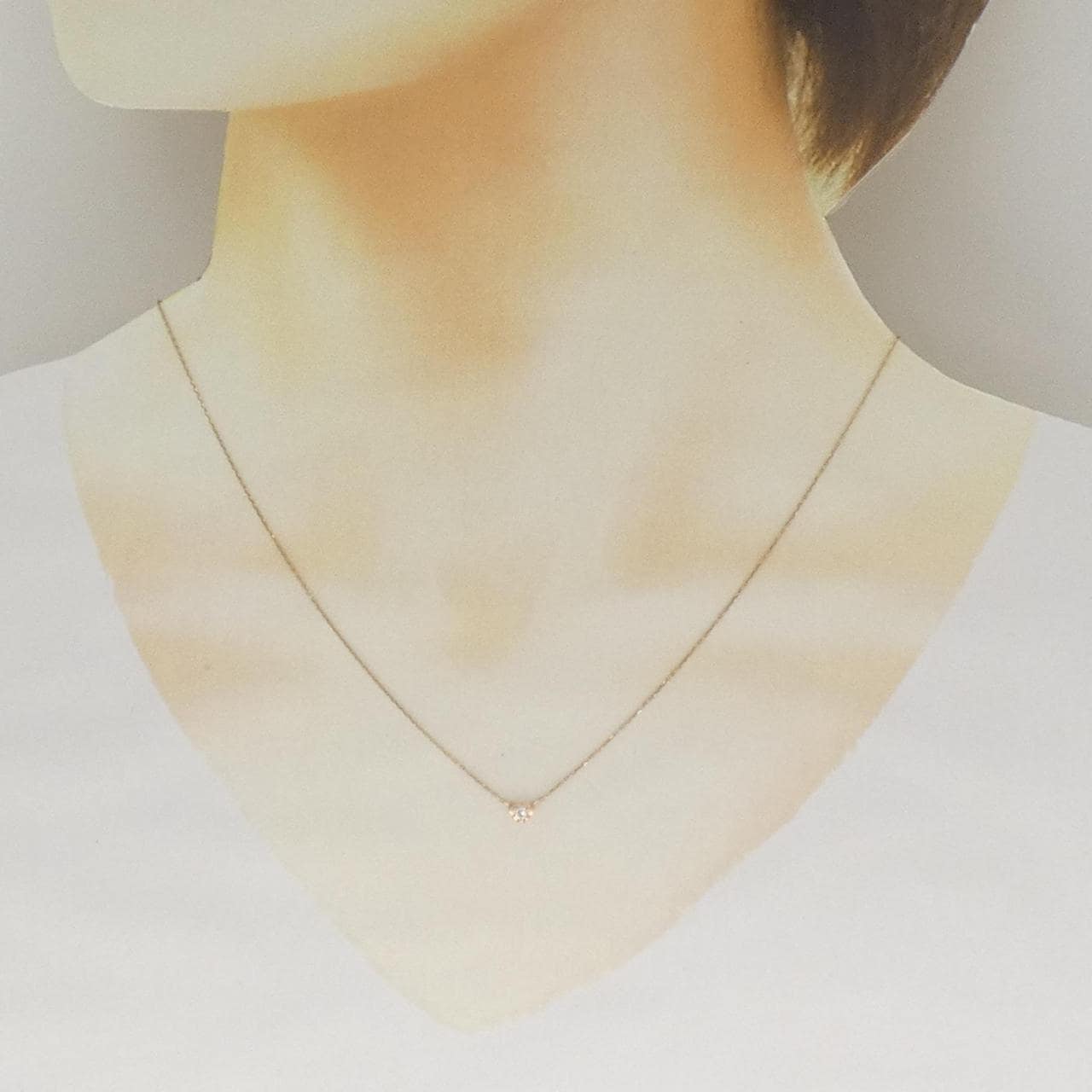 4゜C ダイヤモンド ネックレス