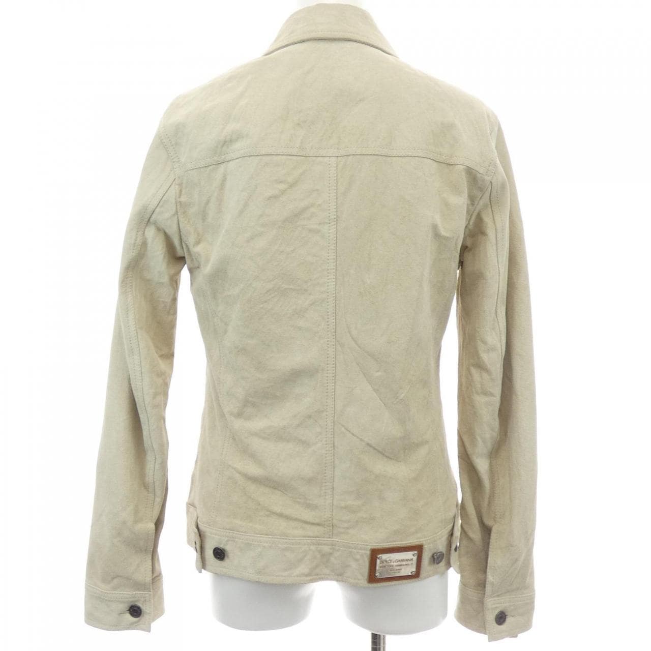 ドルチェアンドガッバーナ DOLCE&GABBANA G9F62L / FULOZ レザージャケット