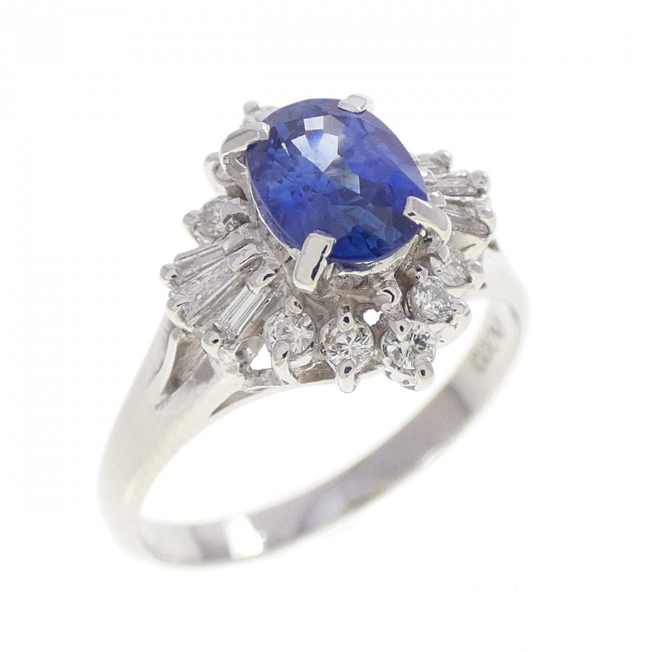 PT900 サファイヤ リング 0.86CT