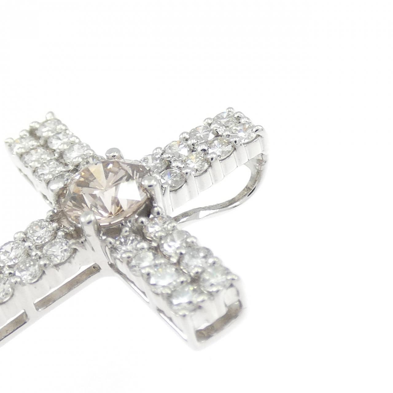 PT900 ダイヤモンド ペンダント 0.497CT