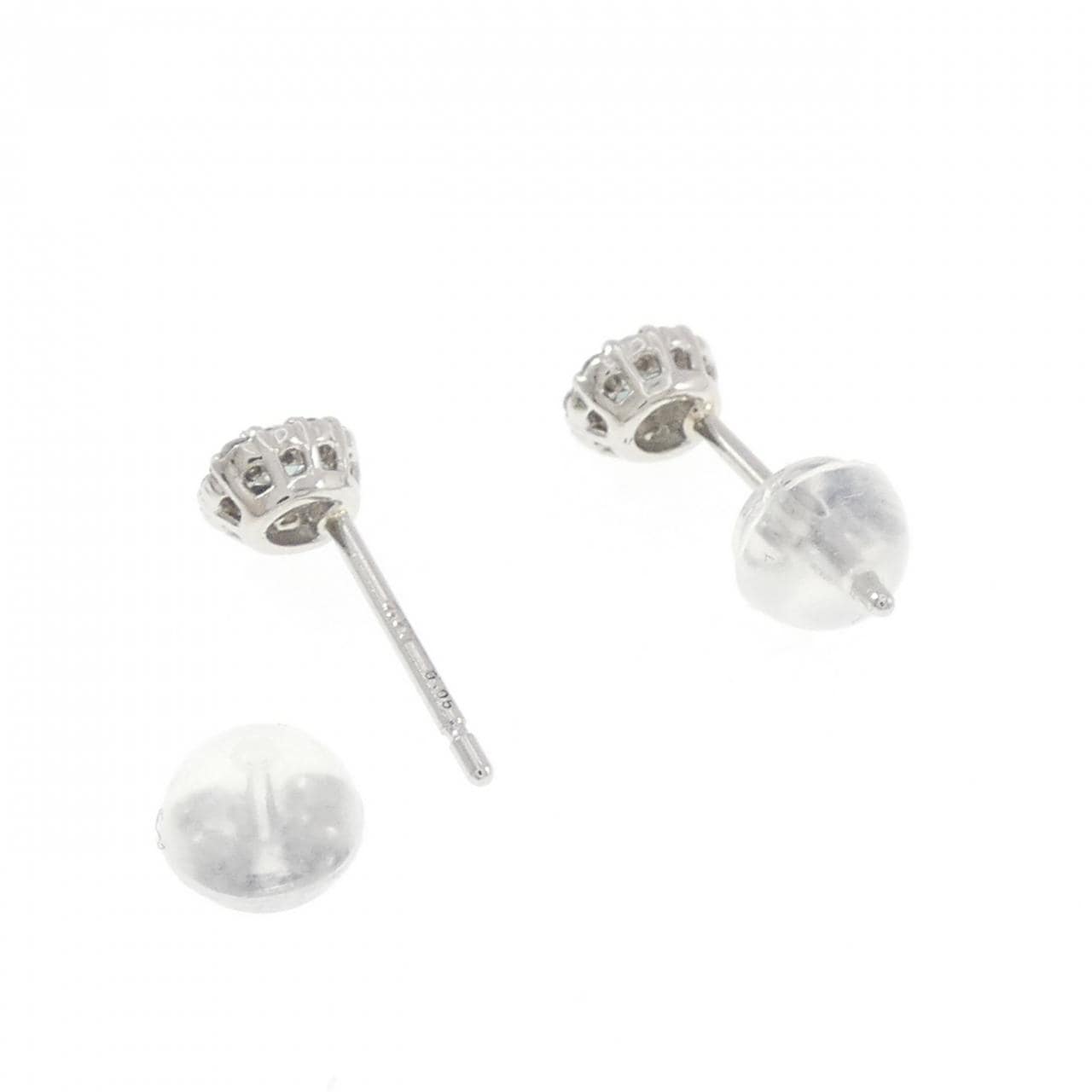 PT950/PT900 アレキサンドライト ピアス 0.12CT