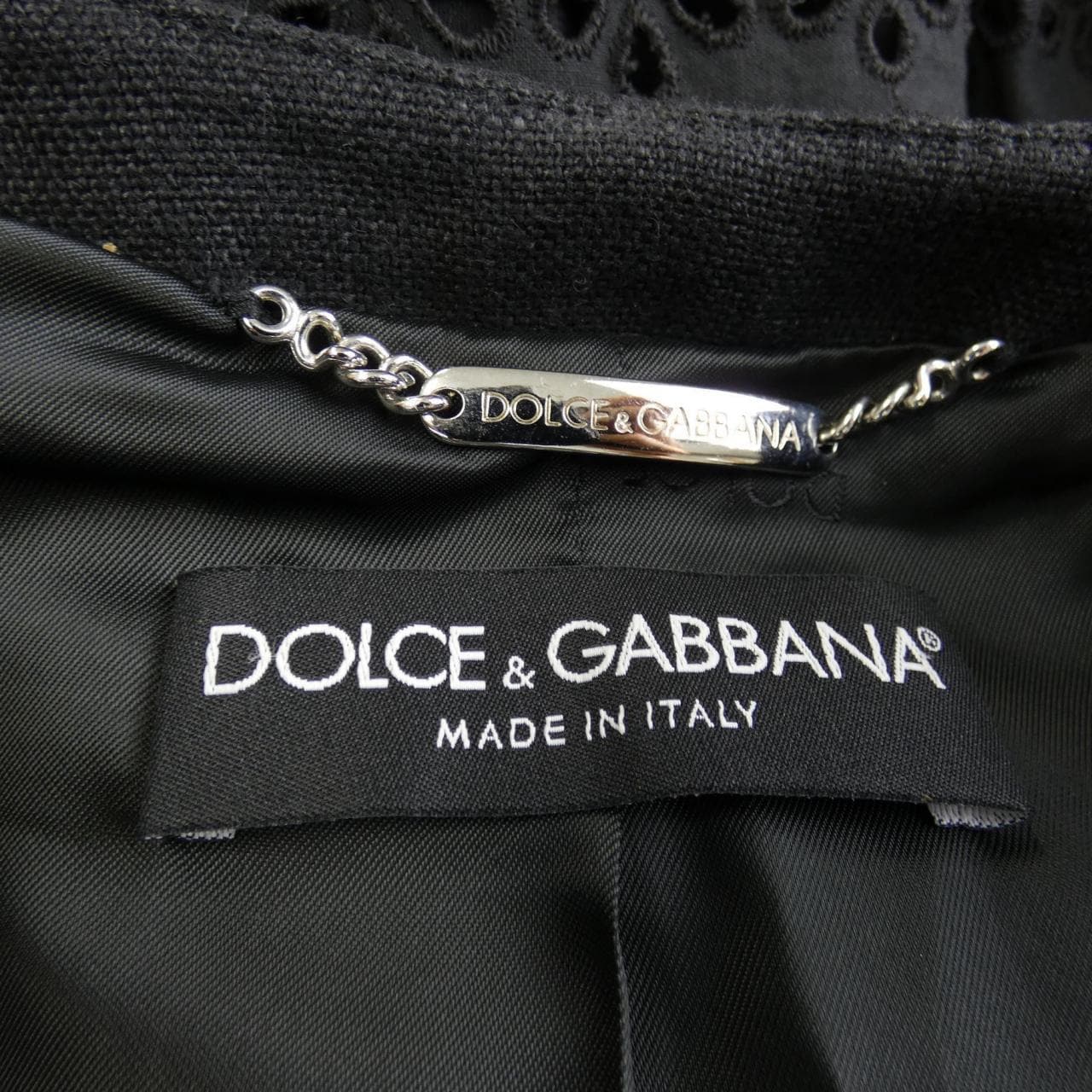 ドルチェアンドガッバーナ DOLCE&GABBANA ノーカラージャケット