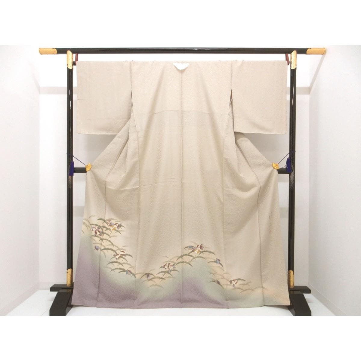【未使用品】色留袖　訪問着兼用　友禅金彩加工　ボカシ染