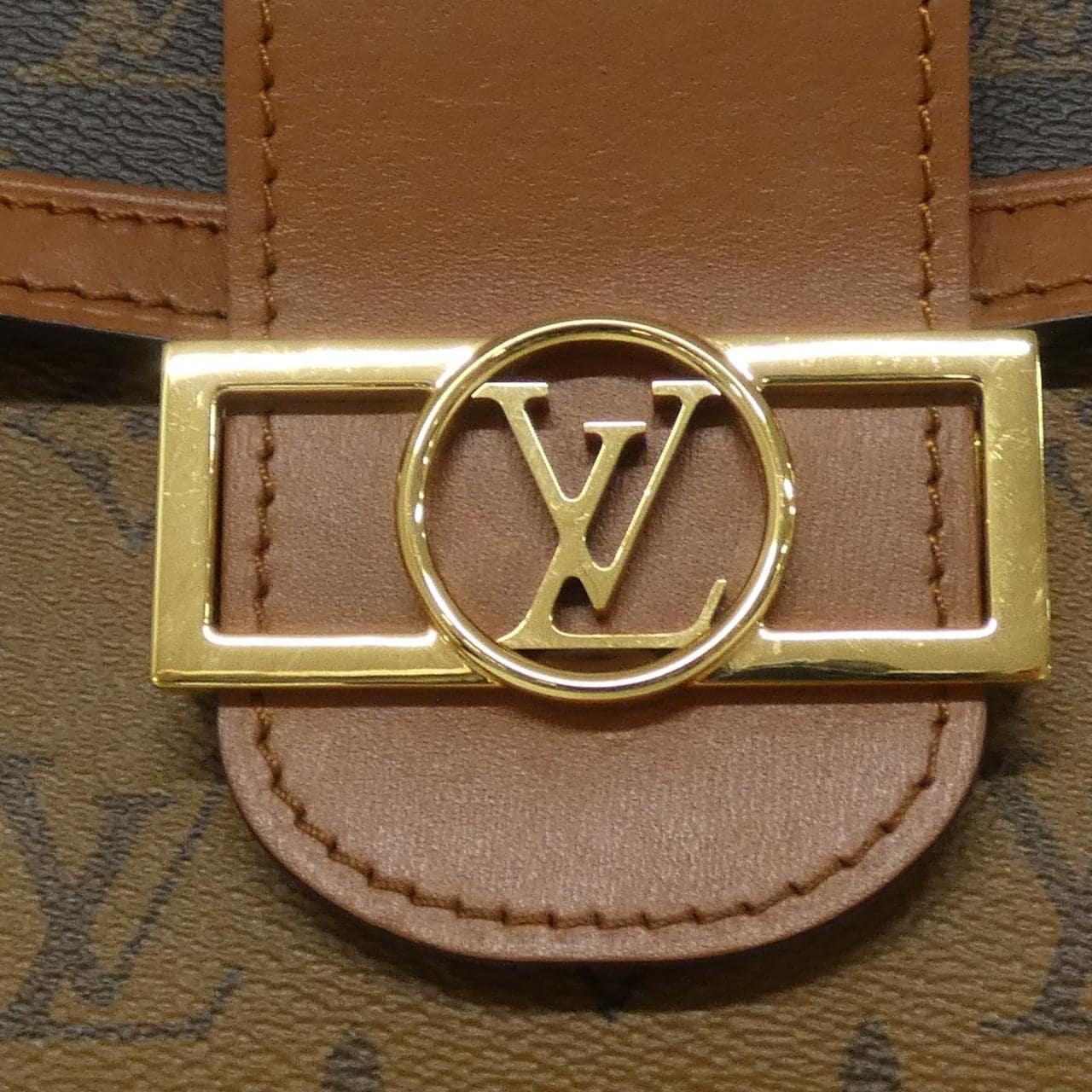 ルイヴィトン モノグラム リバース ドーフィーヌ MM M45958 ショルダーバッグ