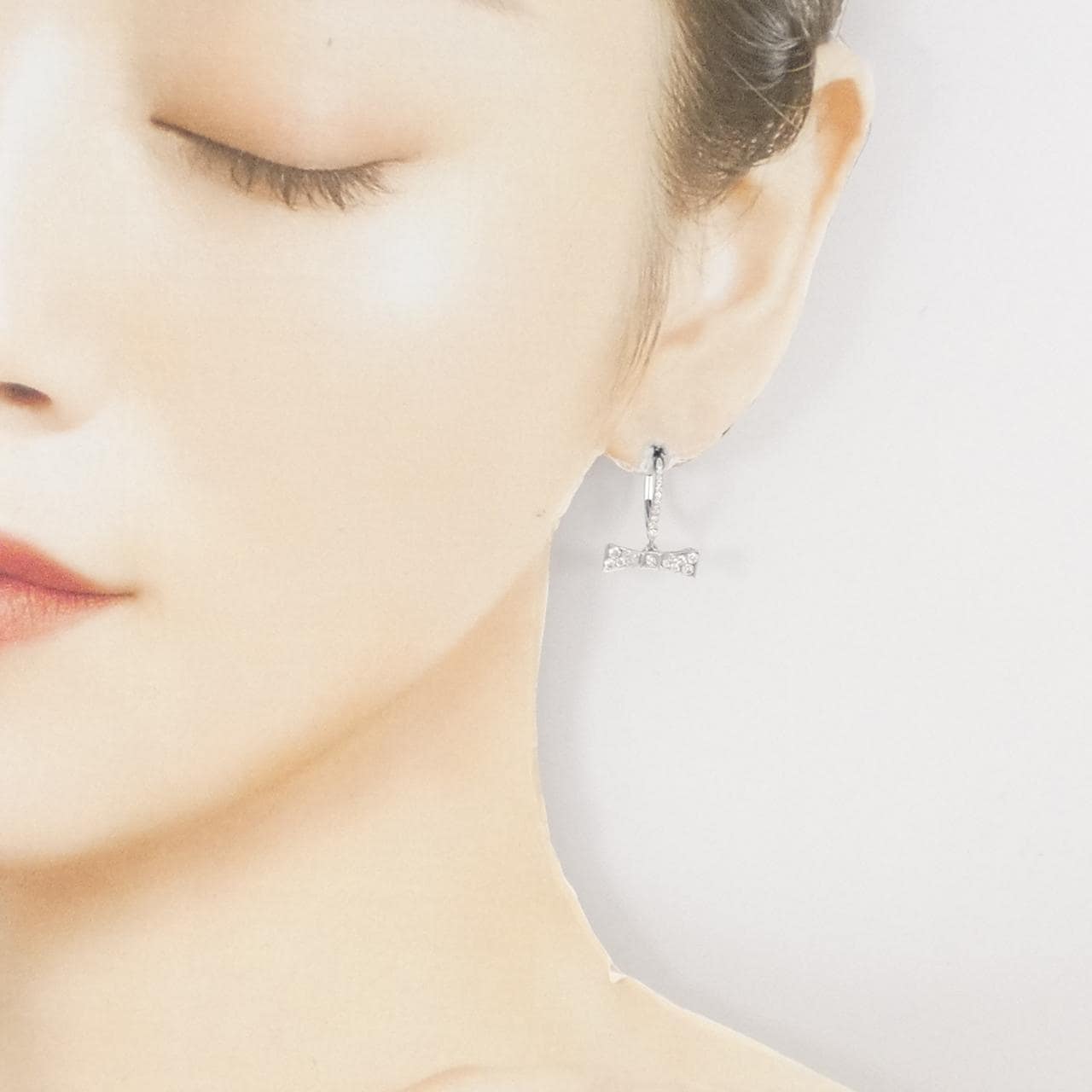 サルトロ ダイヤモンド ピアス 0.54CT