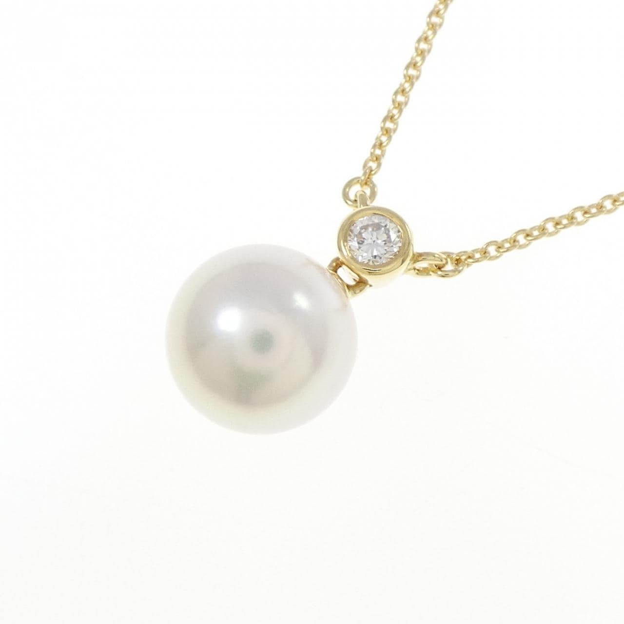 K18YG アコヤパール ネックレス 8mm