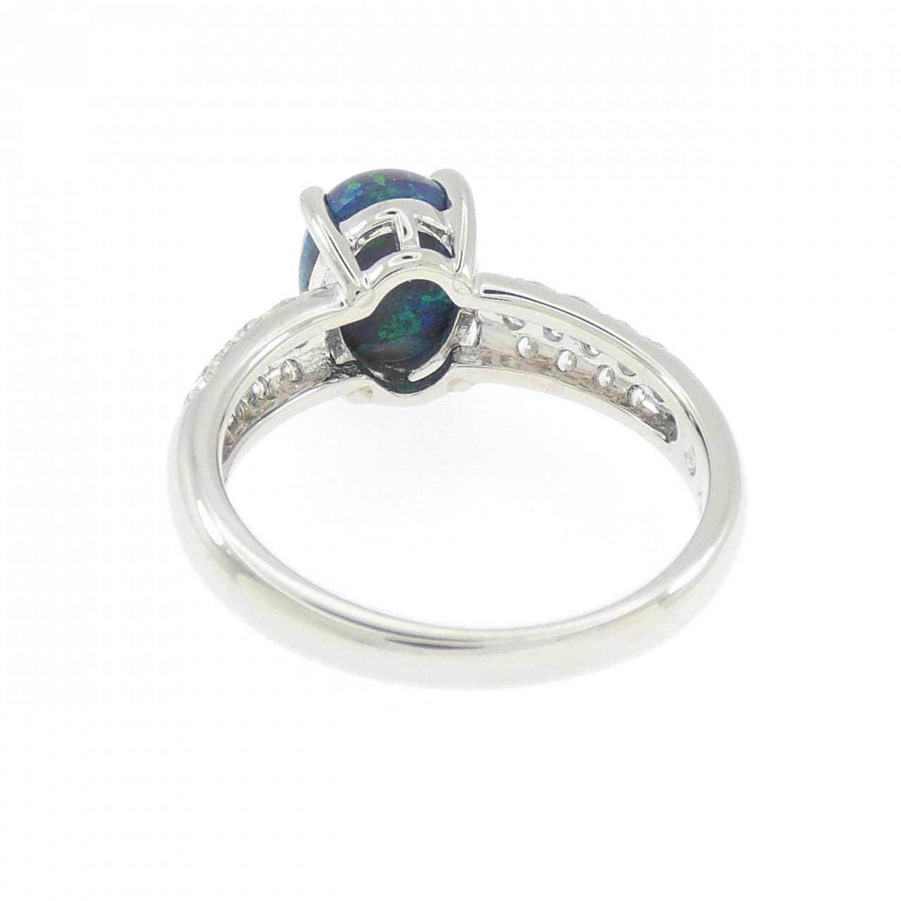 タサキ ブラックオパール リング 1.68CT